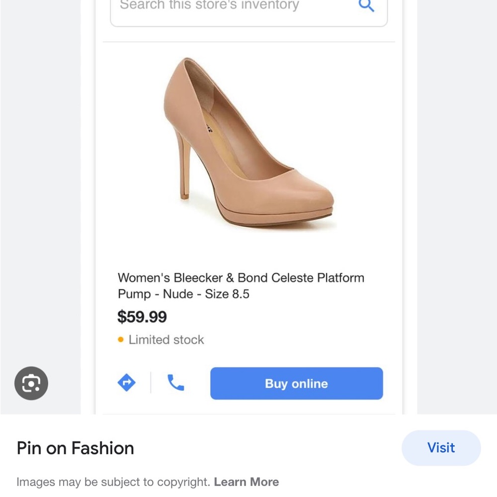 Bleecker & Bond Celeste heels. Brand new, never worn, no boxes.